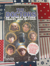 DOCTOR WHO THE DOCTORS 30 YEARS OF TIME TRAVEL AND BEYOND 1995 VHS VIDEO TAPE UK