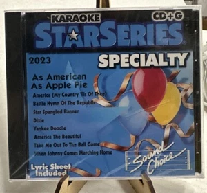 Karaoke As American As Apple Pie ~ Various Artists ~ CD ~ Lyric Sheet Included - Picture 1 of 2