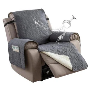 Waterproof Recliner Chair Cover Non Slip Armchair Slipcovers for Recliner Chair - Picture 1 of 27