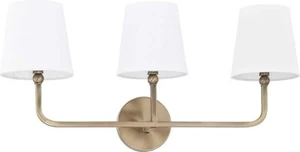 Capital Lighting Brass 119331AD-674 Climsland Dimmable Vanity Light Wall Fixture - Picture 1 of 1