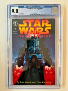 Star Wars Dark Empire 2 CGC 9.0 Emperor Palpatine Luke Skywalker Dark Horse 1992 - Picture 1 of 3