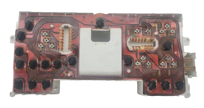 Cuadro de instrumentos diésel Ford F250 F350 1992-97 carcasa trasera placa de circuito rojo Foto 1 de 4