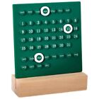 Wooden Desk Calendar Perpetual Calendar Retro Home Unique Gifts,Month Date3930