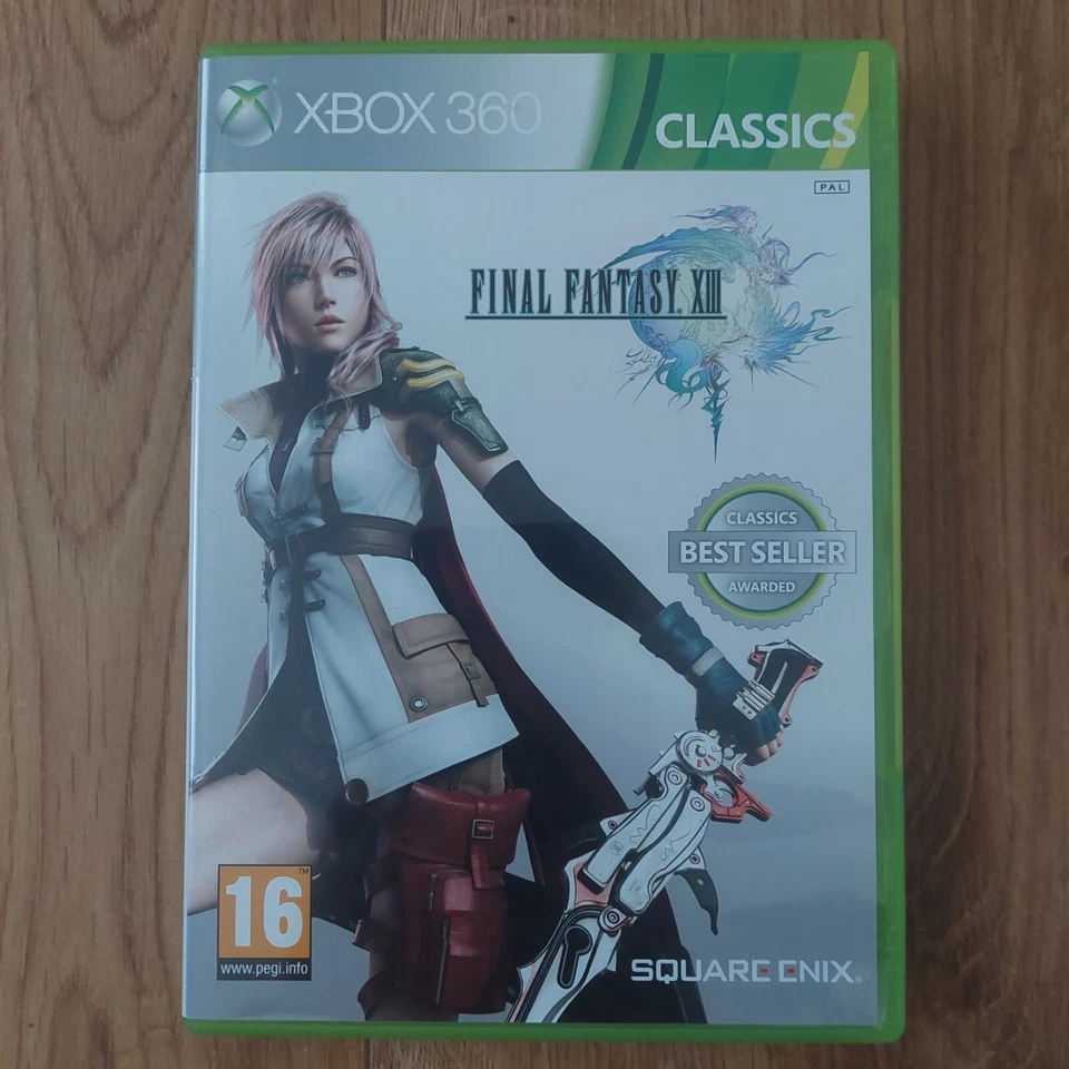 Final Fantasy 13 Xbox 360 PAL CIB with manual All 3 Discs - Image 1 of 4