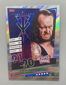 2020 Topps WWE Slam Attax Reloaded #351 Undertaker Super RARE Foil Card