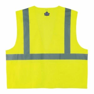 Ergodyne 21123  Glowear  High Vis Vest Size S/M 36 to 44" Chest, Lime, 8220z (C) - Picture 1 of 4
