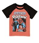 Spiderman Baby Boy & Toddler Boy Short-Sleeve T-Shirt with Holographic Patch