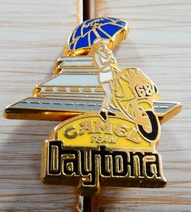 SELTENE PINS GRAND PRIX MOTORRAD DAYTONA CAMEL TEAM PIN UP ZAMAC - Bild 1 von 4