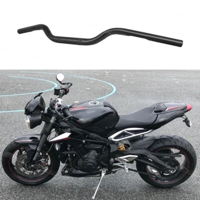 7/8" 22mm Motorcycle Handlebars Drag Bars For Triumph Speed Street Triple R/RS - Image 1 of 4