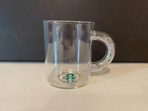 Taza de café Starbucks Glass 2019 confetti con mango - 12 fl oz - Imagen 1 de 9
