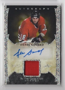 2022/23 LEAF ITG USED DENIS SAVARD JERSEY AUTO (01/12) - Picture 1 of 1