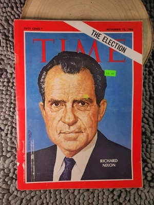 Time Magazine Vintage November 15 1986 Richard Nixon "The Election" - Image 1 of 3