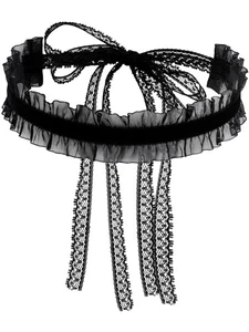 Gothic Lace Victorian Black Choker, Black Choker for Women, Goth Necklace, Vi... - Bild 1 von 8