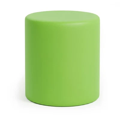 Sitzhocker Sitzwürfel Hocker Styroporkern Hellgrün Ø39 x 45cm KAIKOON Neu - Bild 1 von 4