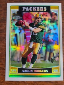 Topps Chrome 2006 - Aaron Rodgers #14 refractor - Imagen 1 de 2