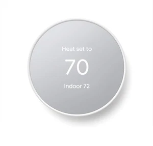 Google Nest Thermostat - Smart Thermostat for Home - Wifi Thermostat - Snow NEW - Picture 1 of 9