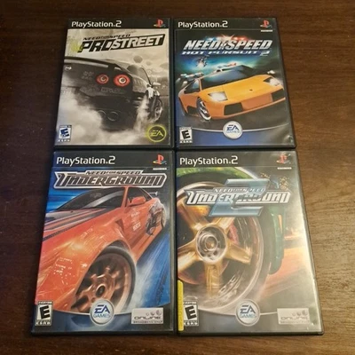 Need for Speed Bundle PS2 (PlayStation 2) - Completo - Probado - Auténtico Foto 1 de 4