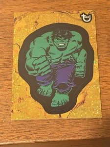 2025 Topps Marvel Comic Book Heroes Hulk Yellow Mini-Diamond Refractor /199 - Bild 1 von 3