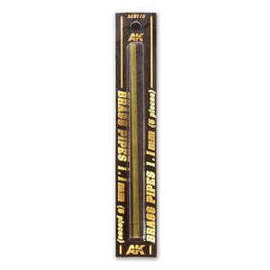 AK Interactive - Brass Pipes 1.1mm, 5 Units AK9110 - Picture 1 of 4