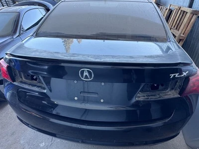 ❌DAÑOS❌ 2015-2017 Acura TLX tapa maletero trasero cubierta escotilla puerta trasera negro OEM NH731P Foto 1 de 4