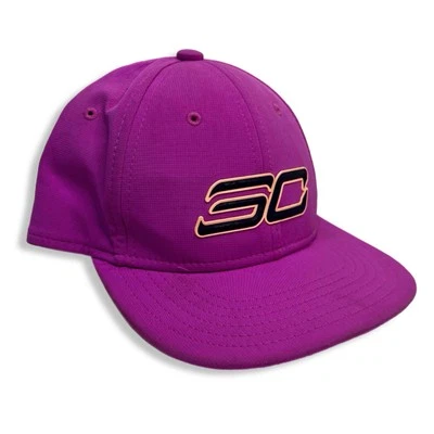 Under Armour Steph Curry Basketball Snapback Hat Cap Pink Logo Excellent - Image 1 of 4