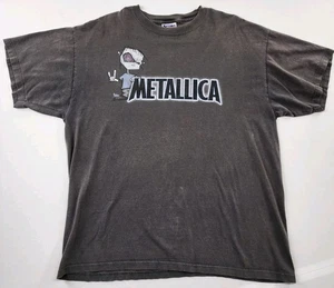 Metallica Vintage 2004 Squindo Shirt Size XL Y2k Gray - Picture 1 of 8