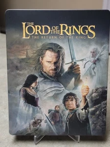 The Lord ofthe Rings TheReturn ofKing Blu-ray Steelbook w/j-card & clearbag 2003 - Picture 1 of 6
