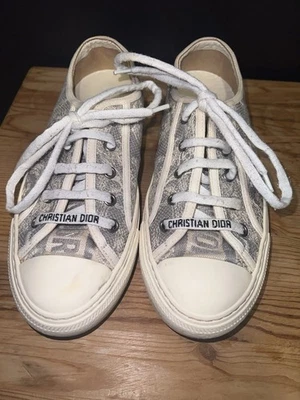 Christian Dior Walk’N’Dior Low-Top Sneakers in the Toile de Jouy canvas EU 37 - Image 1 of 4