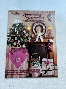Romancing Christmas A Victorian Collection Craft Patterns Book Leisure Arts 1062 - Picture 1 of 2