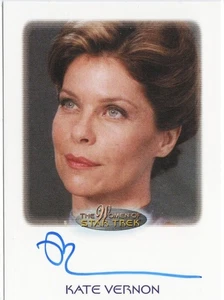 The Women of Star Trek Auto Autograph Kate Vernon as Commander Valerie Archer - Picture 1 of 4