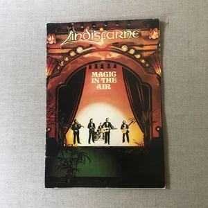LINDISFARNE rock/folk band, rare signed 1978 'Magic In The Air' tour programme - Picture 1 of 15