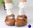 Lady Women Girl Retro White or Black Fancy Ankle Frilly lace Short shoes Socks