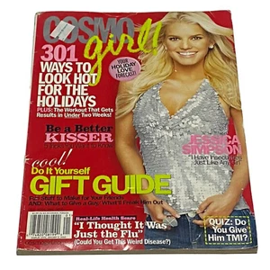 Vintage CosmoGirl Women Magazine DEC JAN 2004 2005,Jessica Simpson,Better Kisser - Picture 1 of 23
