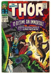 THOR #136 VG/FN 5.0 1st Lady Sif! Classic Jack Kirby Cover! SOLID - Picture 1 of 2