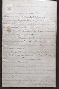Handschriftliches Tagebuch 1884-1885 - Bild 1 von 10