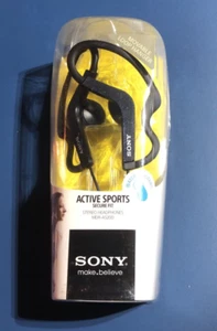 Sony MDRAS200 Active Sports Stereo Headphones - Black (new open box) - Picture 1 of 1