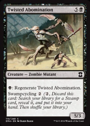 x1 Twisted Abomination - Eternal Masters - NM - MTG - Image 1 of 1