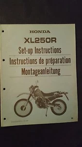 Instrucciones de Montaje Honda XL 250R - Imagen 1 de 1
