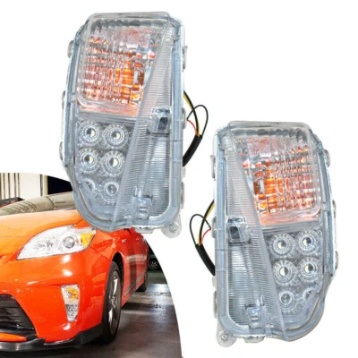 DRL Turn Signal Fog Daytime Running Light For 2012 2013 2014 2015 Toyota Prius - Image 1 of 4