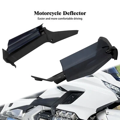 Deflectores de aire ajustables de humo oscuro para Honda Gold Wing GL1800B 2018-2023 Foto 1 de 4