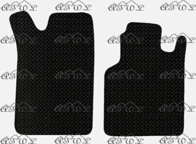 PARA RENAULT KANGOO 1997 A 2003 ALFOMBRILLAS COCHE GOMA NEGRAS A MEDIDA (4 CLIPS) Foto 1 de 4