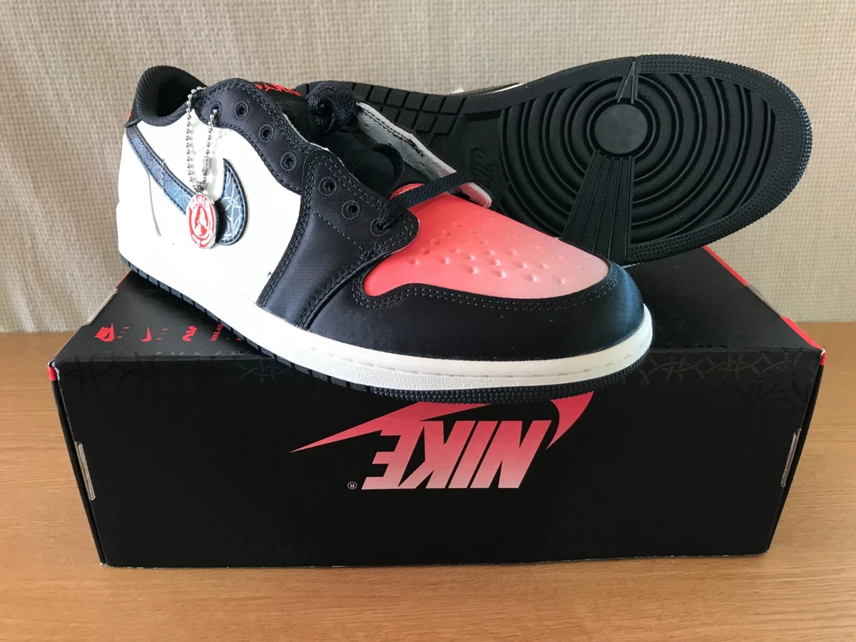 Paris Saint-Germain x Air Jordan 1 Low Black for Sale