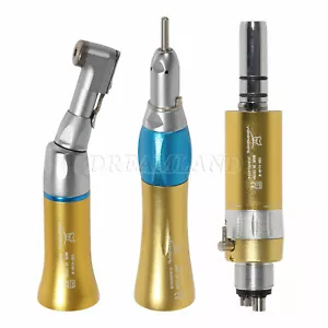 Dental Low Speed Handstück Kontrawinkel Gerade Luft Motor 4H passend für NSK Gold ZM1 - Bild 1 von 18