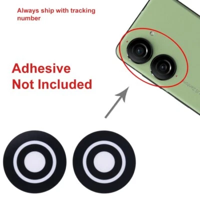 Original Back Camera Lens Rear Glass Replacement For Asus Zenfone 10 AI2302 - Image 1 of 3