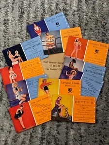 Tintenschreiber Löscher im Umschlag 1947 Vintage Lot Werbung Werbe Giveaways - Bild 1 von 11