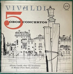 Vivaldi: 5 Oboe Concertos, VOX PL10.720, vinyl NM - Bild 1 von 2