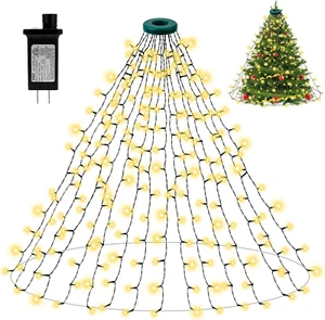 Luci Albero Di Natale,Luci Di Natale, Luci Natale per Decorazioni Albero 400Leds - Foto 1 di 15
