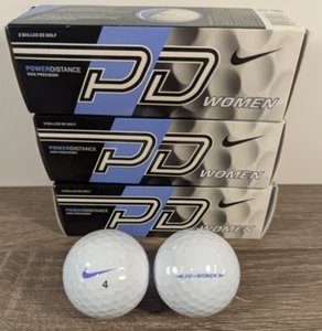Nike Precision Power Distance PD Women's Golf Balls Lot of 9 New in Box - Picture 1 of 9