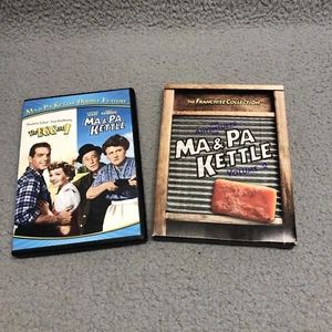 Ma & Pa Kettle Lot Double Feature [The Egg and I / Ma & Pa Kettle / Vol 2] DVDS - Imagen 1 de 12