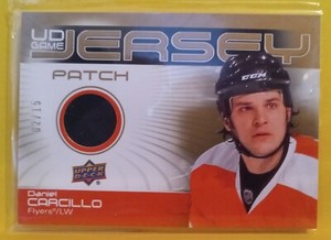 2010-11 Upper Deck Series 2 Game Jersey Daniel Carcillo /15 SSP